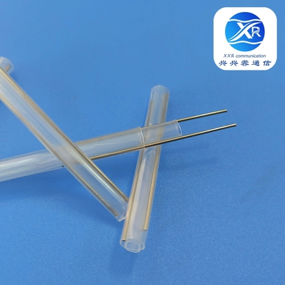 FTTH Clear Fiber Optic Cable Protection Sleeve Cây thép đôi