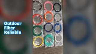 Ống lỏng sợi ngoài trời trong suốt 1000m